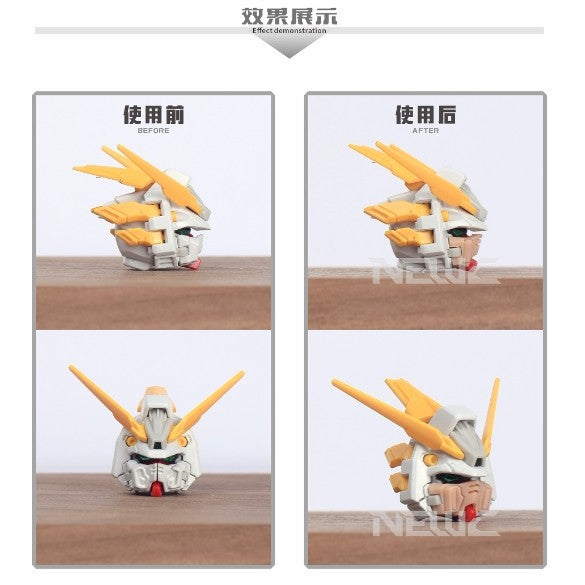 20250722 NewC RG 1/144 Shining Styling Hands / Mask / Shoulder Armor Upgrade Parts (Model not included)