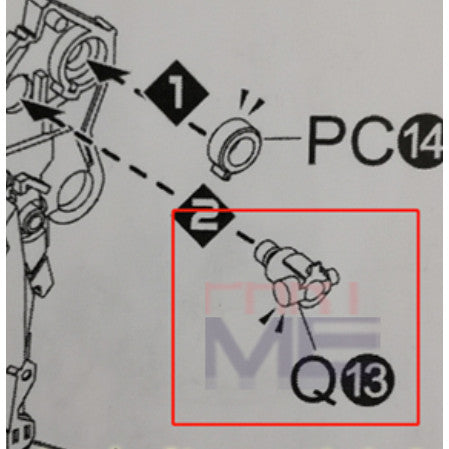 CA 8802 MG Strike Freedom MB SF Q12 Q13Metal replacement spare parts 20250717