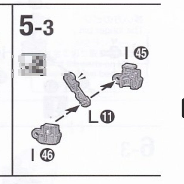 CA I45 I46 L11 3D Print GK parts for MG NARRATIVE C-PACKS Ver.Ka (Kits not included)