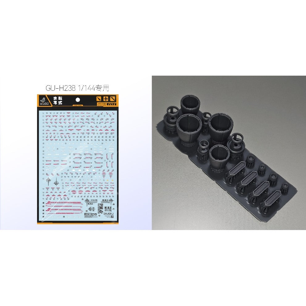 MM MANMAN Adoon Upgrade Booster Parts for HG 1/144 RX-105 XI