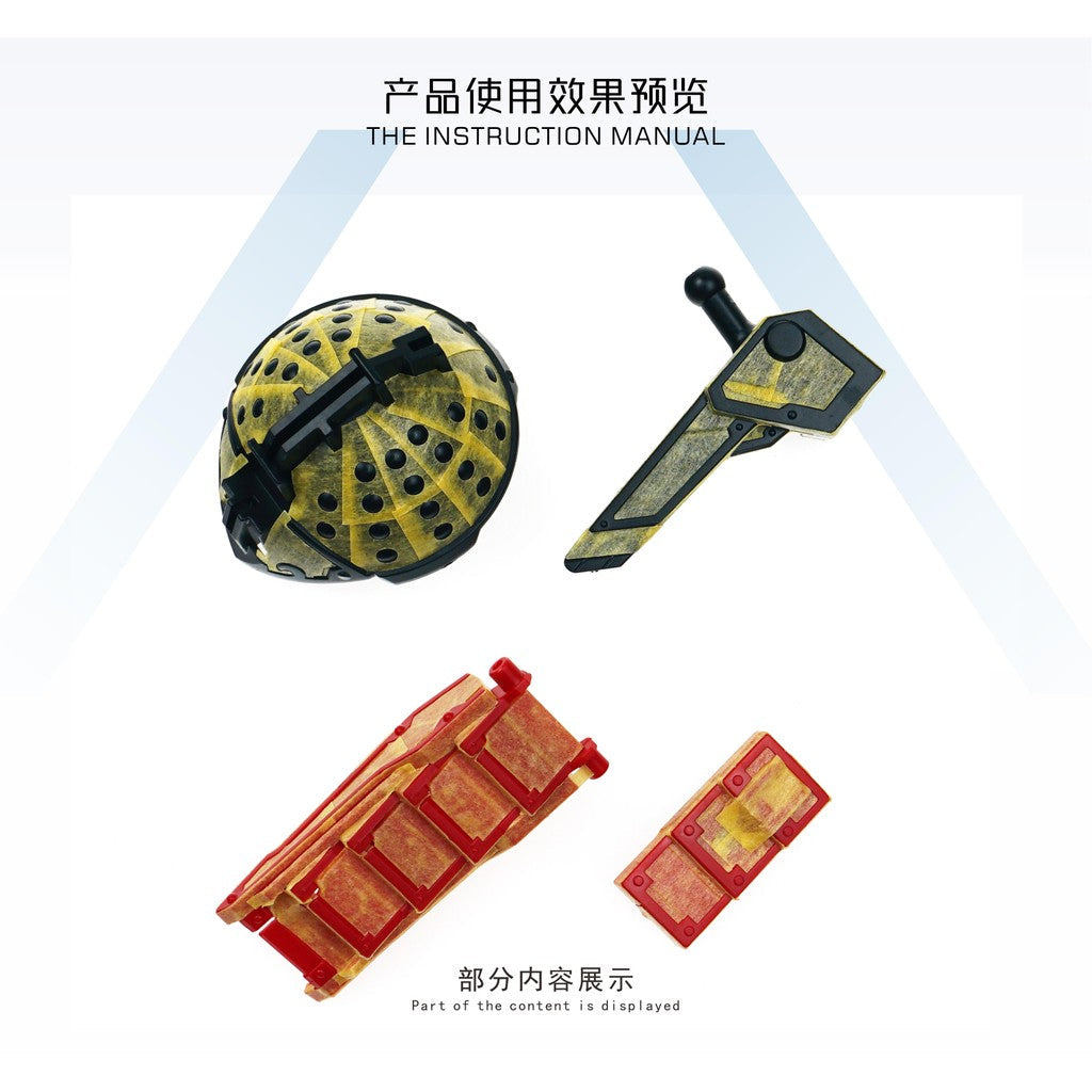 20250722 TAS SDW HEROES MUSHA THE 78 PRO Masking Tape Pre Cut (Kits not included)