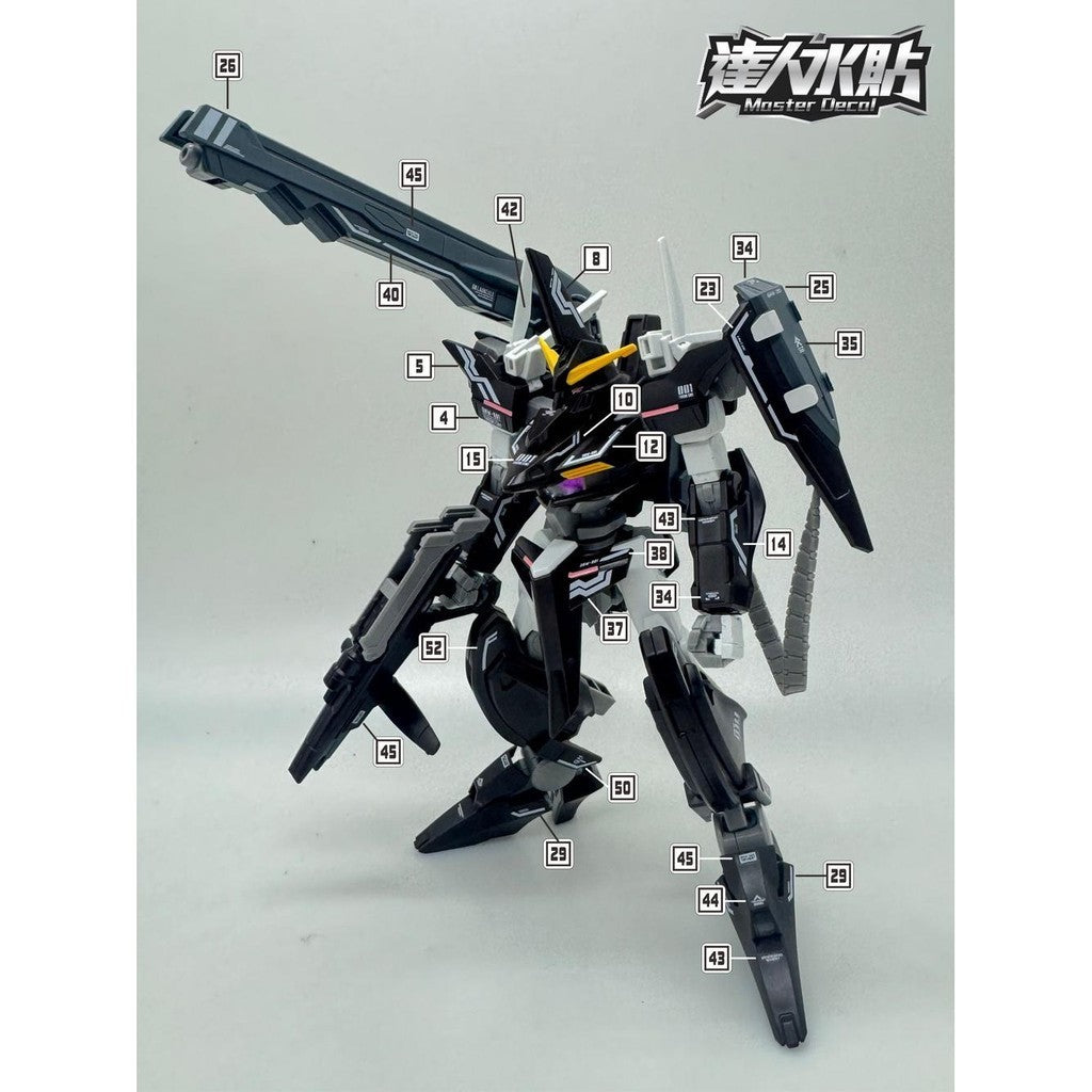 MASTER Water Slide Decal H063 HG 1/144 Throne Eins Collectibles