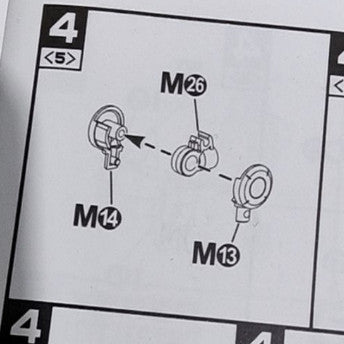 CD 8822 04 Butcher parts for MB 00Q