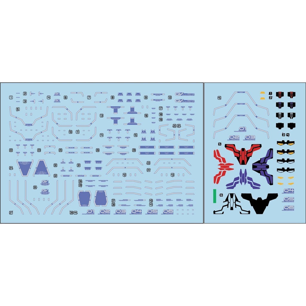TRS TWFM Series HG 1/144 GUNDVOLVA Water slide decal TRSHG019