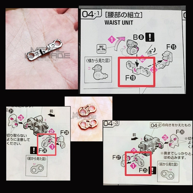 CA RG Z ZETA F19 F24 F25 F26 F37 Metal replacement spare parts 20250717