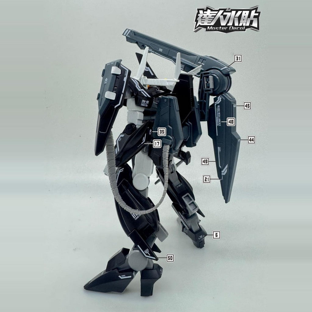 MASTER Water Slide Decal H063 HG 1/144 Throne Eins Collectibles