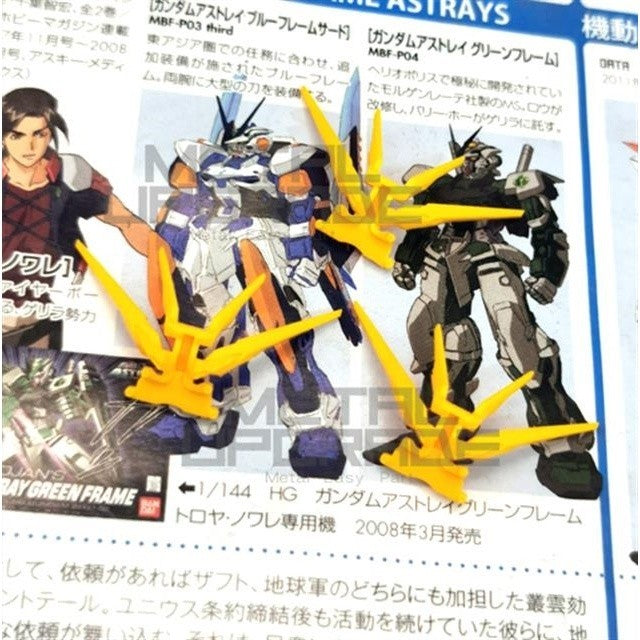 CA RG 1/144 GOD  Antenna v-Fin G2-15 G2 15 D4 Plastic replacement spare parts 20250717