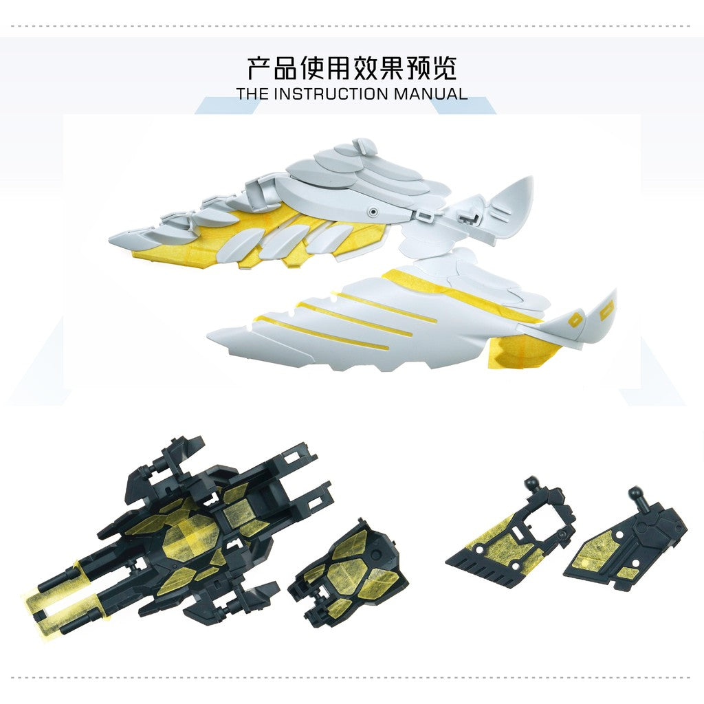 20250722 TAS MG 1/100 WING ZERO EW Ver.Ka PRO Masking Tape Pre Cut (Kits not included)