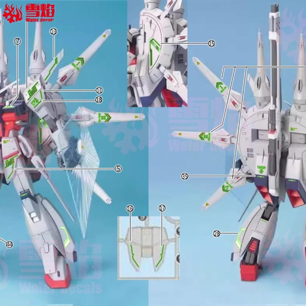 20250722 XUEYAN XY / SNOW FLAME Water Slide Decal TV 1/100 Legend