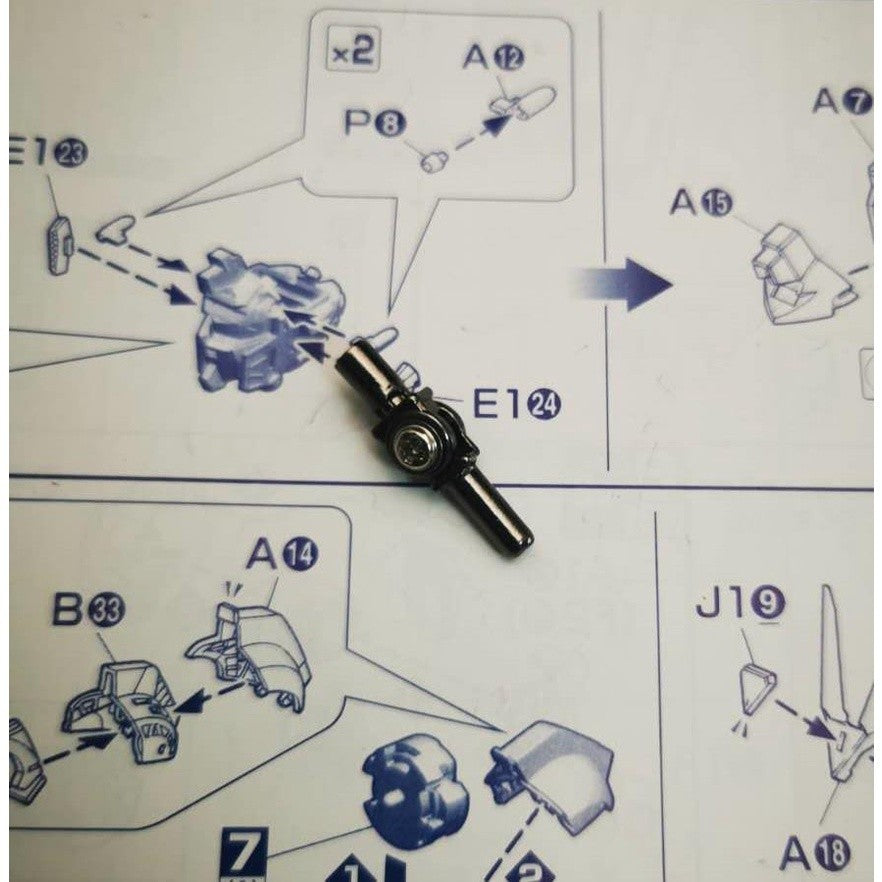 CA MG FA78 full armor thunderbolt Ver ka B43 B32 G6 D2 Antenna replacement spare parts 20250717