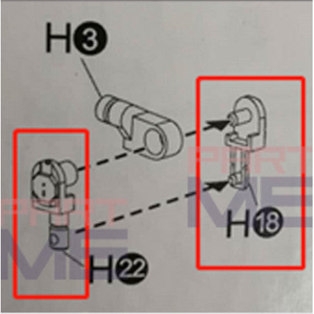 CA H18 H22 U168802 MB MBSF Strike Freedom replacement spare parts 20250717