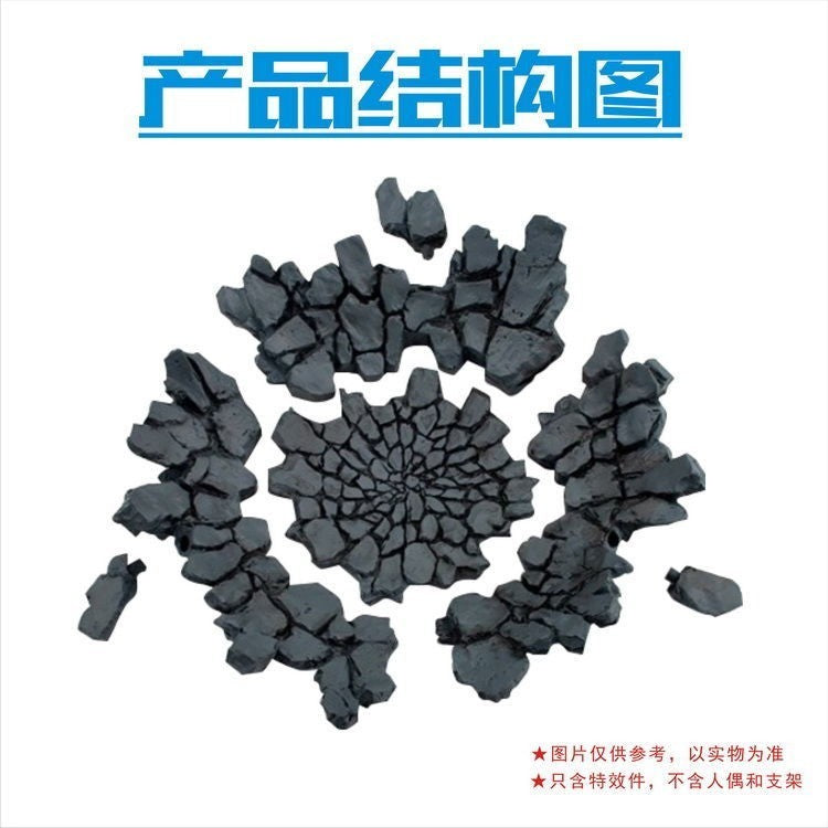 CEF XH-016 Impact Ground Crack Explosion Special Effects GARAGE ACTION KIT Model Saint SHF