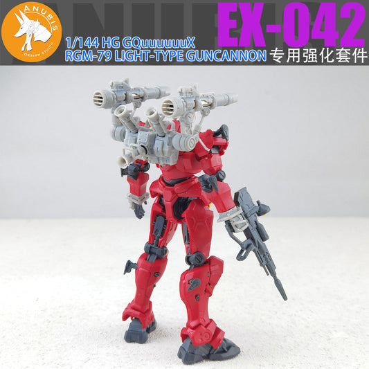 ANUBIS EX042 HG 1/144 Light-Type Guncannon Backpack Hands Upgrade parts (Not the figure or model)
