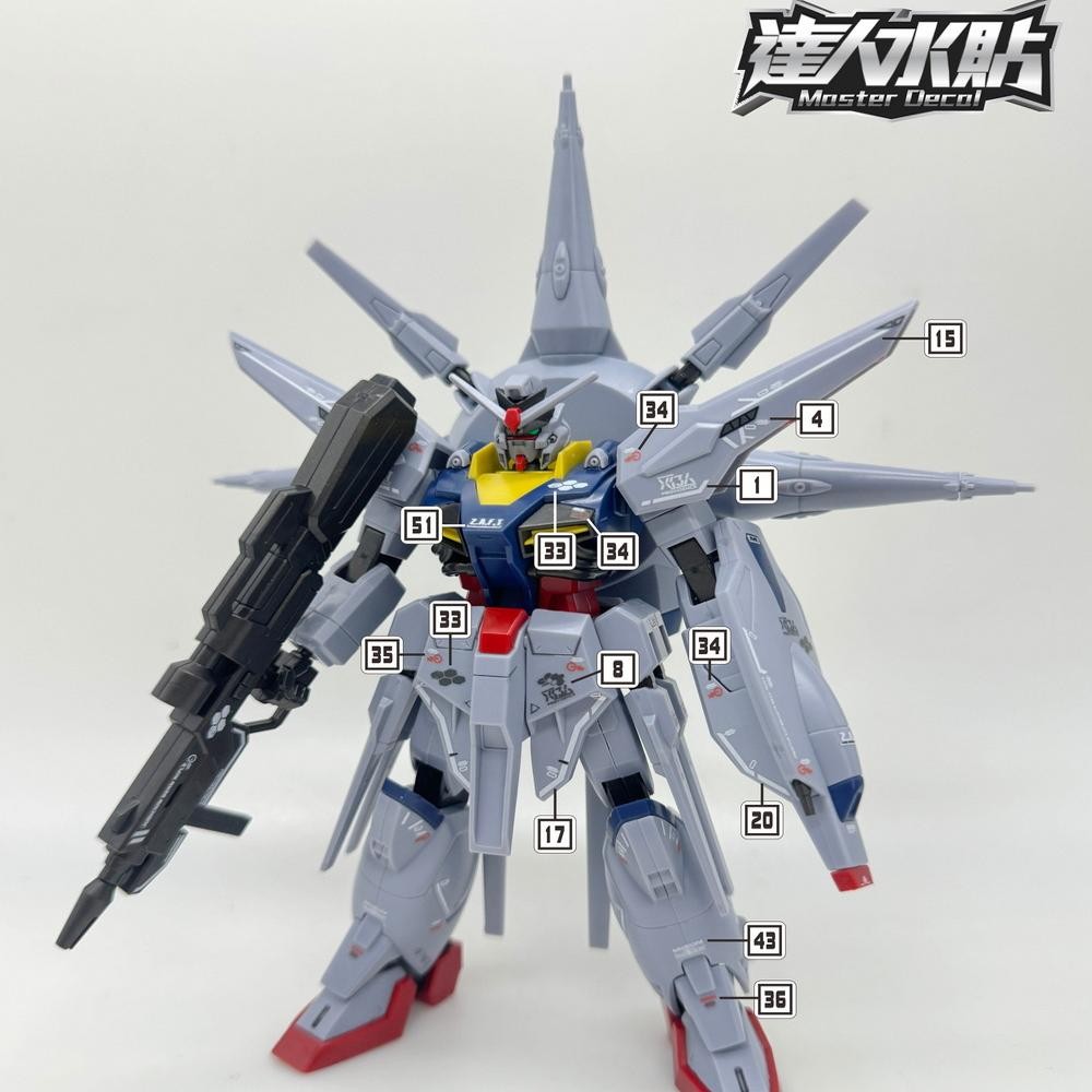 MASTER Water Slide Decal H071 SEED HG 1/144 Providence Collectibles