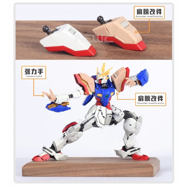 20250722 NewC RG 1/144 Shining Styling Hands / Mask / Shoulder Armor Upgrade Parts (Model not included)