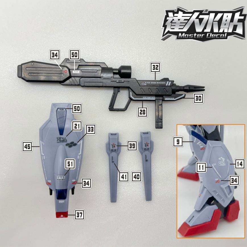 MASTER Water Slide Decal H071 SEED HG 1/144 Providence Collectibles