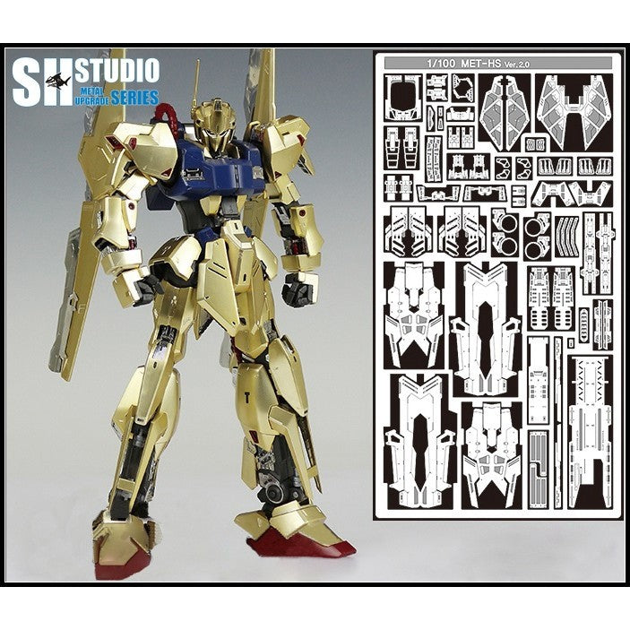 SH STUDIO Upgrade Metal Etching Parts for MG 1/100 Hyaku-Shiki 2.0