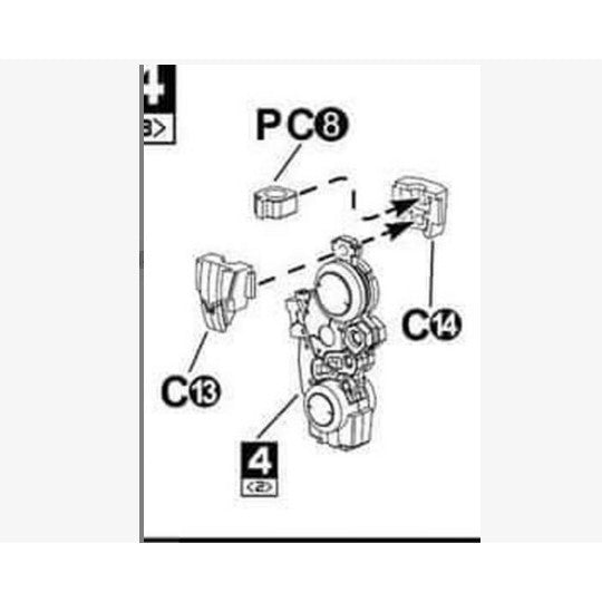 CD 8822 04 Butcher parts for MB 00Q