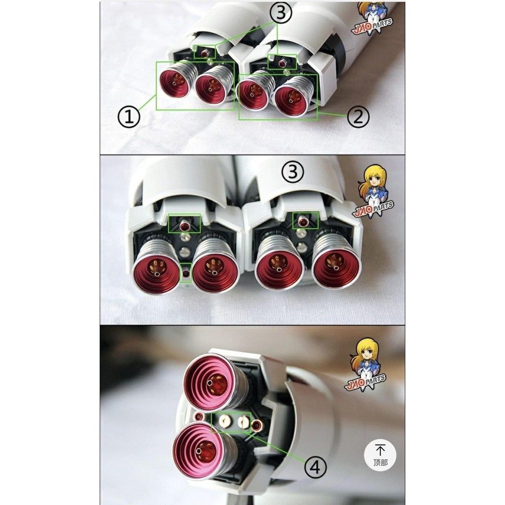 CALILY metal Detail upgrade parts for 1/60 PG UNICORN FA full armor unit EXPANSION Collectibles