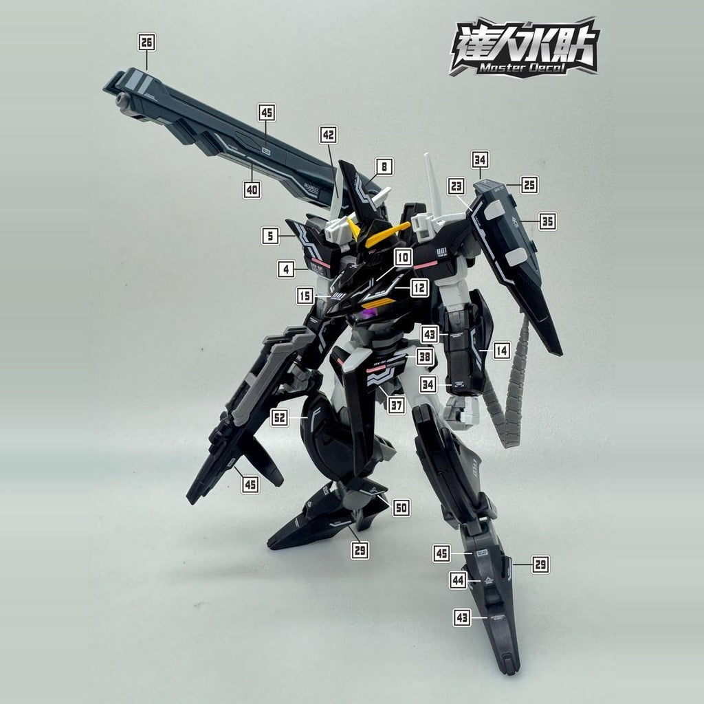 MASTER Water Slide Decal H063 HG 1/144 Throne Eins Collectibles