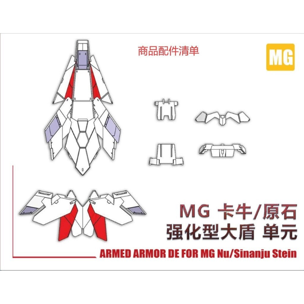 EW MG 1/100 NU / SINANJU Stein de Shield in Kits