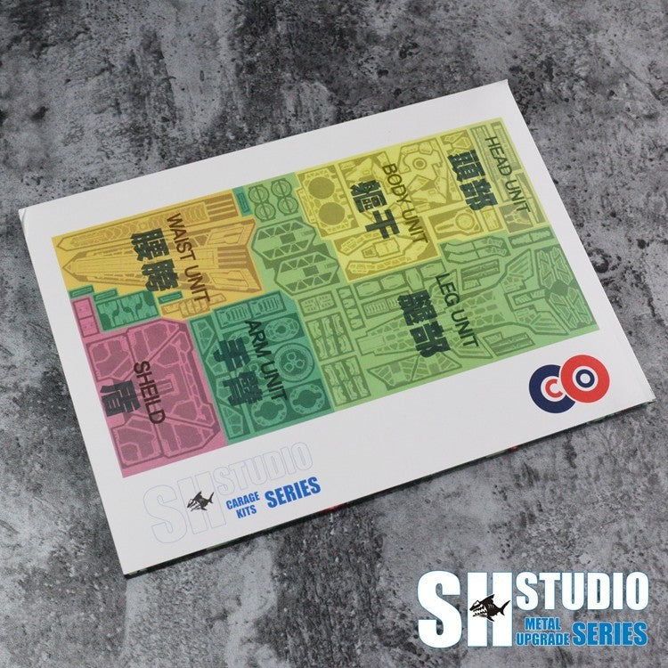 SH STUDIO Upgrade Metal Etching Parts for RE 1/100 AMX-103 HAMMA