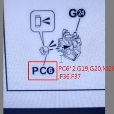 CD 8822 04 Butcher parts for MB 00Q