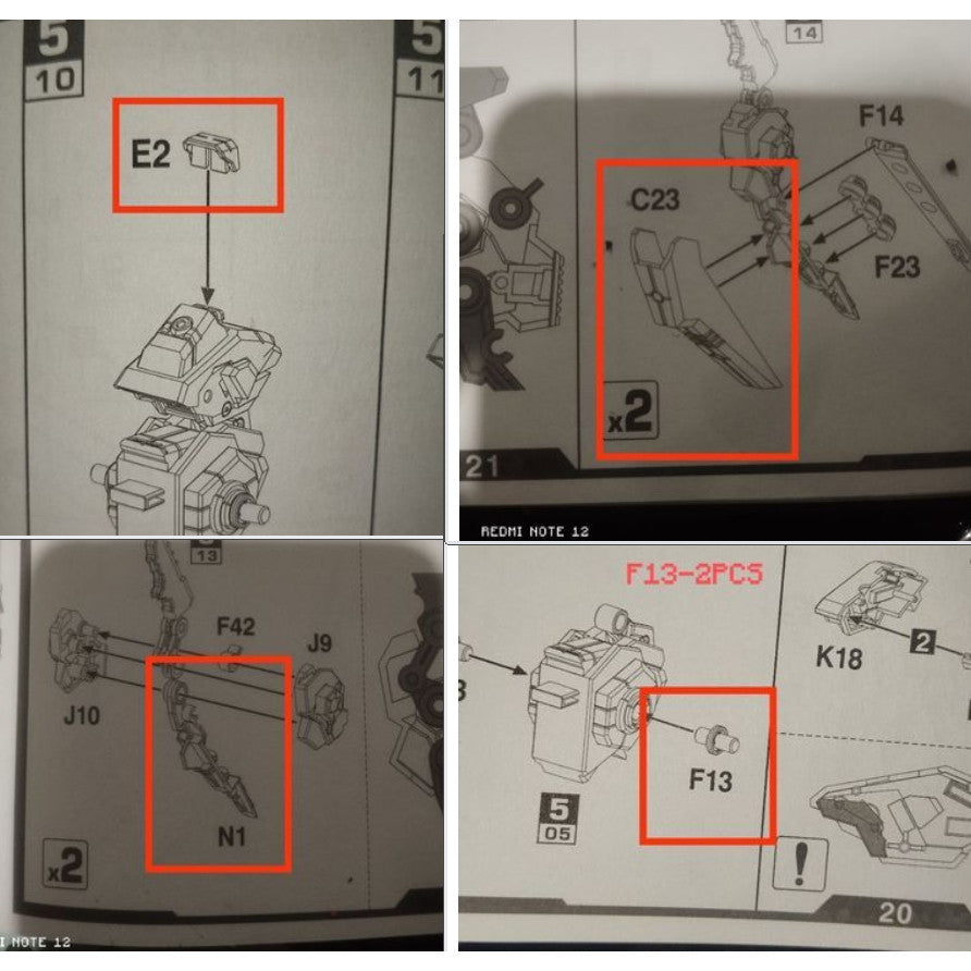 CD butcher parts for MJZ AKAI ONIWAKA
