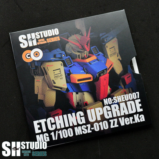 SH STUDIO Upgrade Metal Etching Parts for 1/100 MG ZZ Ver.ka