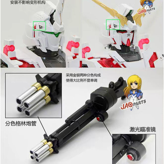 CALILY metal Detail upgrade parts for 1/60 PG UNICORN Collectibles