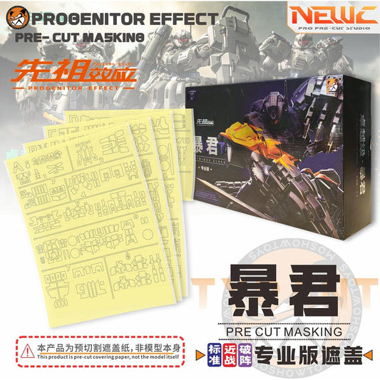 NewC FOX HOUND TYRANT PRO Masking Tape Pre Cut (Kits not included)