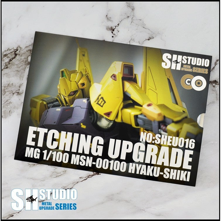 SH STUDIO Upgrade Metal Etching Parts for MG 1/100 Hyaku-Shiki 2.0