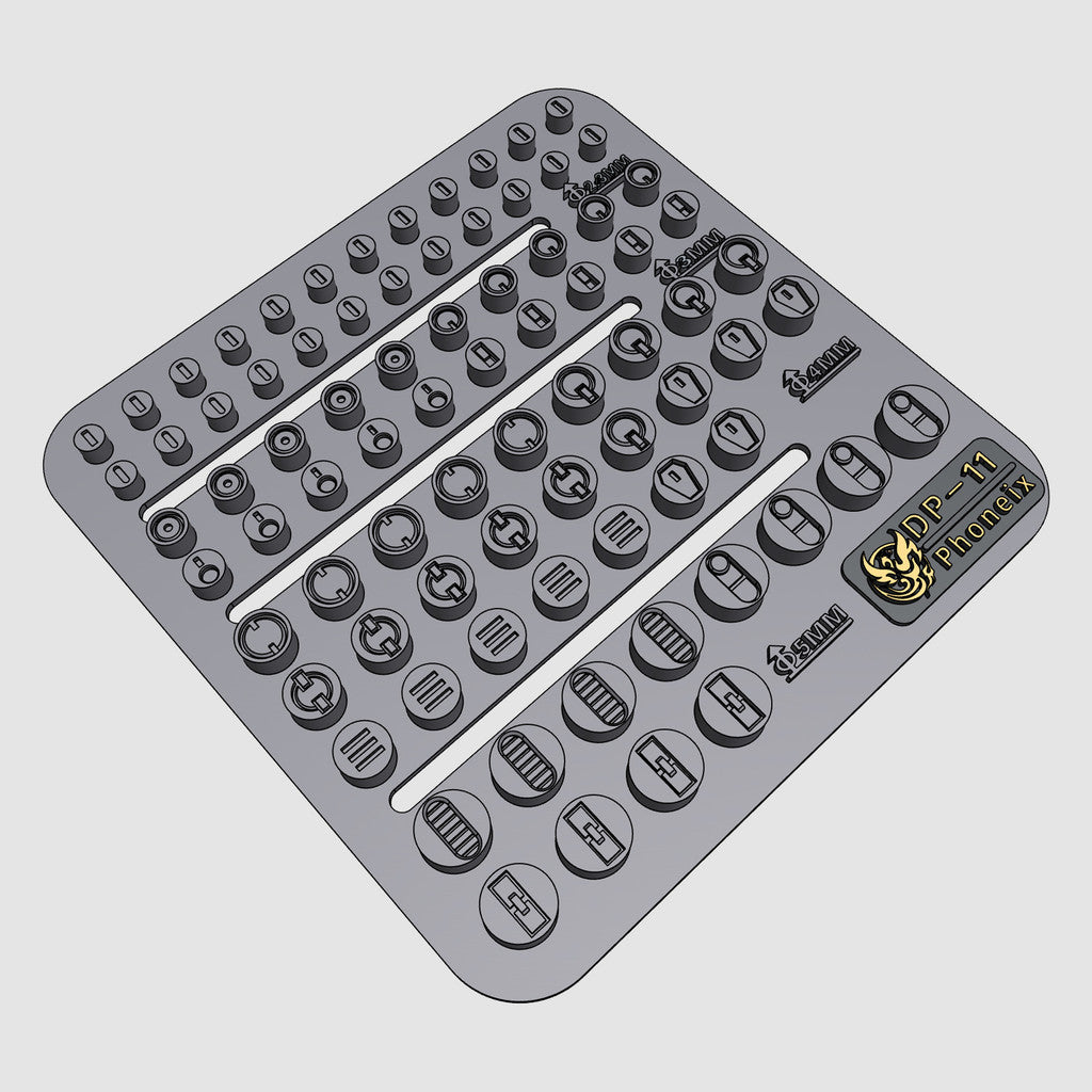 PHOENIX DP-11 Circular hole 3D print detail parts Collectibles