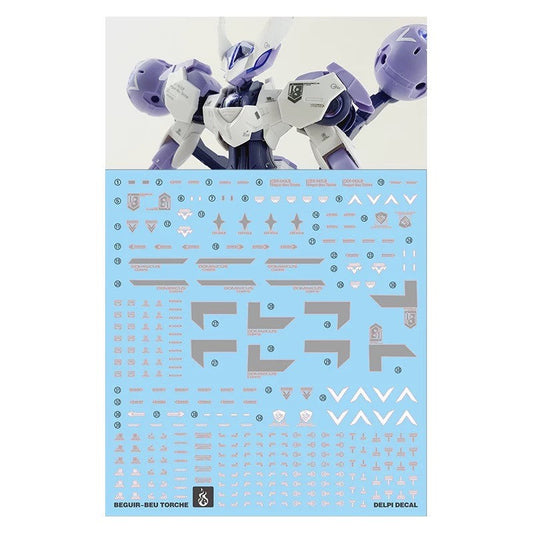 YAN Flame Water Slide Decal for TWFM HG 1/144 Beguir-Beu Torche Kenanji / Ridrick Team (YANHG102) 20250721