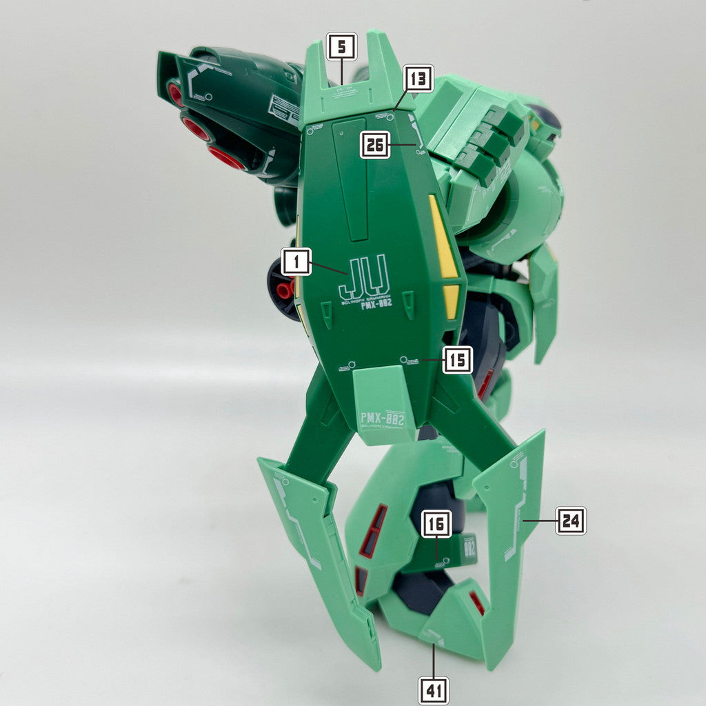 MASTER Decal Water Slide Decal H091 for 1/144  HG Bolinoak Sammahn