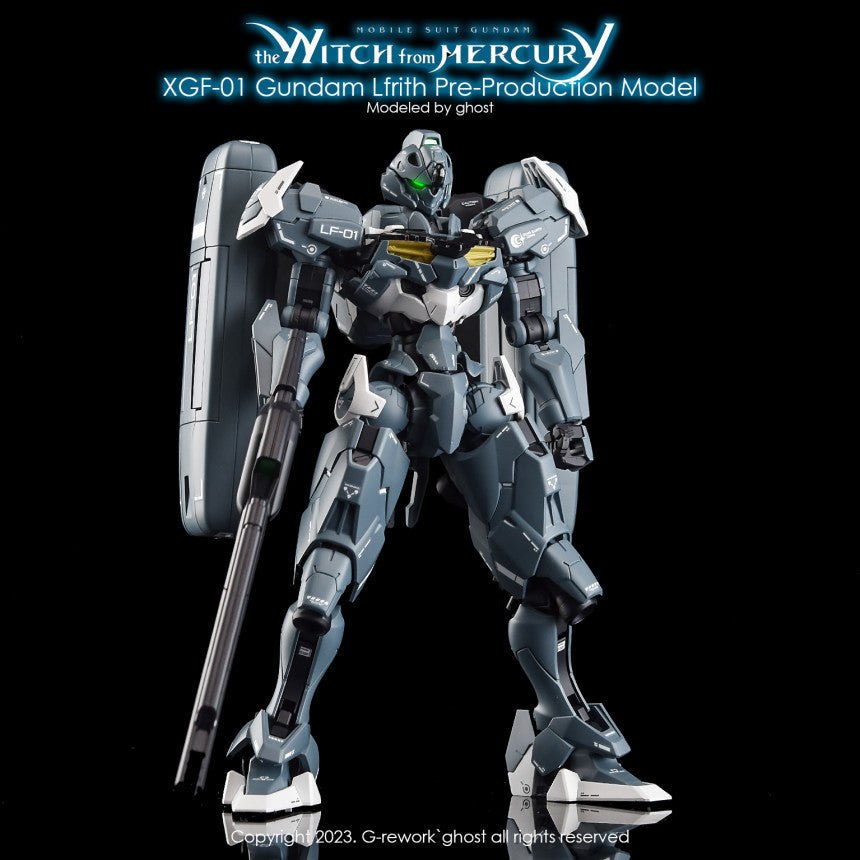 YAN FLAME Water Slide Decal for PB HG 1/144 Lfrith Pre Production