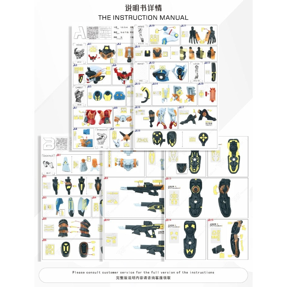 20250722 TAS Detail Upgrade Parts / Masking Tape for HG 1/144 GQuuuuuuX (Not the kits, not the model)