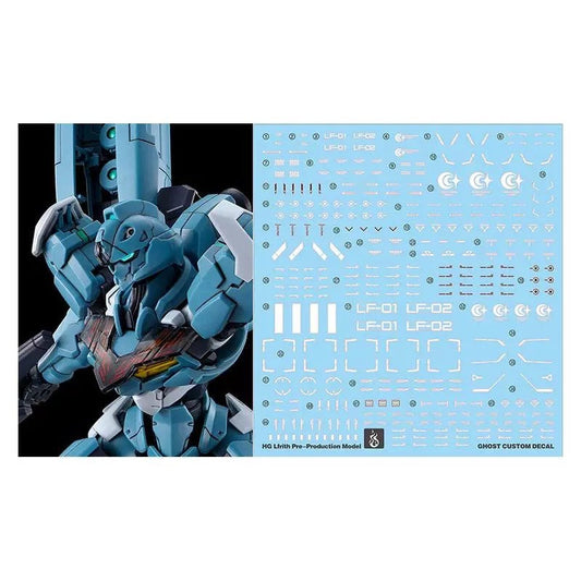 YAN FLAME Water Slide Decal for PB HG 1/144 Lfrith Pre Production