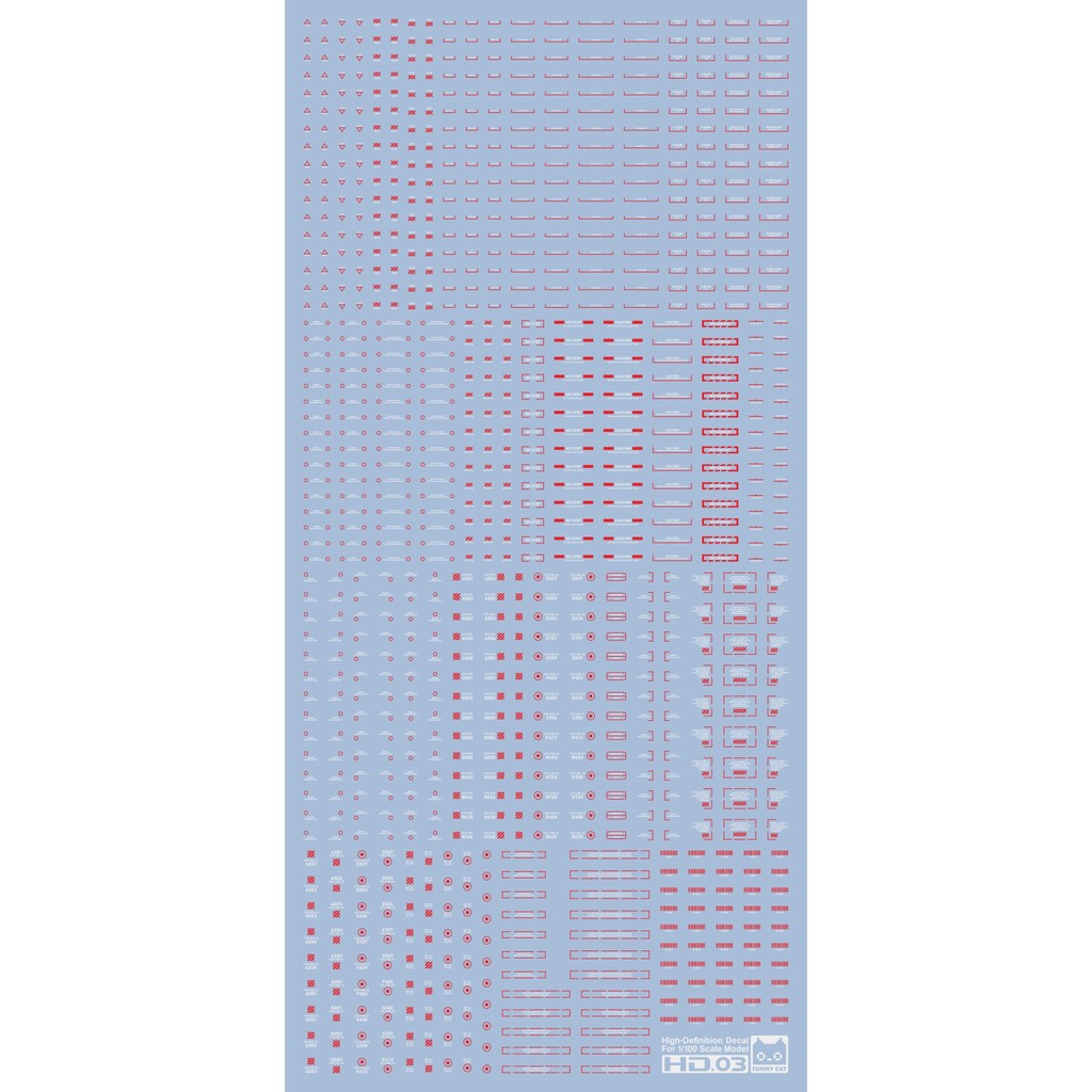 EVO General Use 1/100 Logo HIQ HD  water slide decal no kits Collectibles