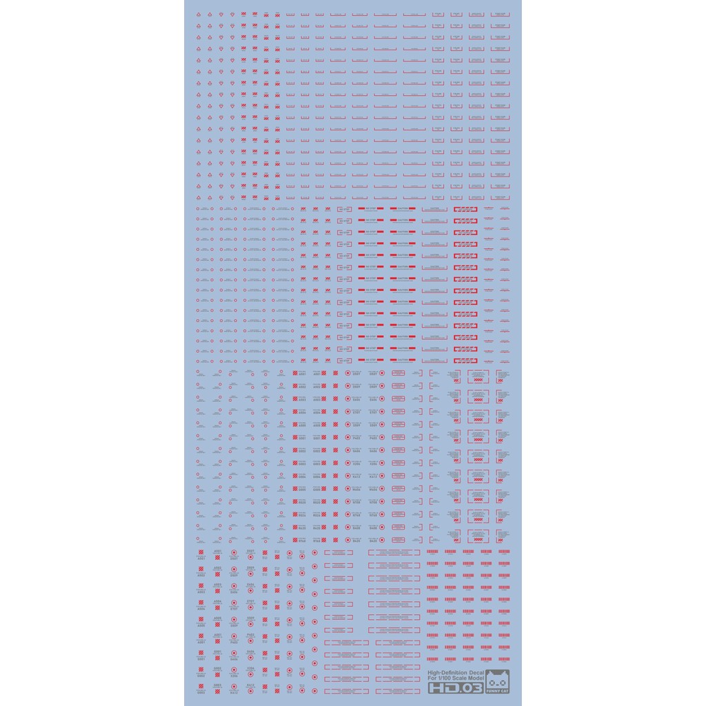 EVO General Use 1/100 Logo HIQ HD  water slide decal no kits Collectibles