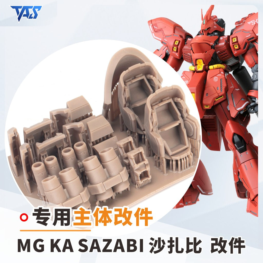 20250722 TAS Pro Masking Tape / Detail Upgrade Parts / Etching Parts for MG SAZABI Ver.ka