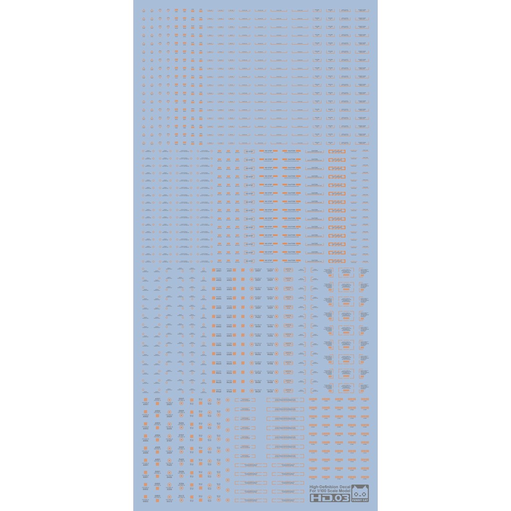 EVO General Use 1/100 Logo HIQ HD  water slide decal no kits Collectibles