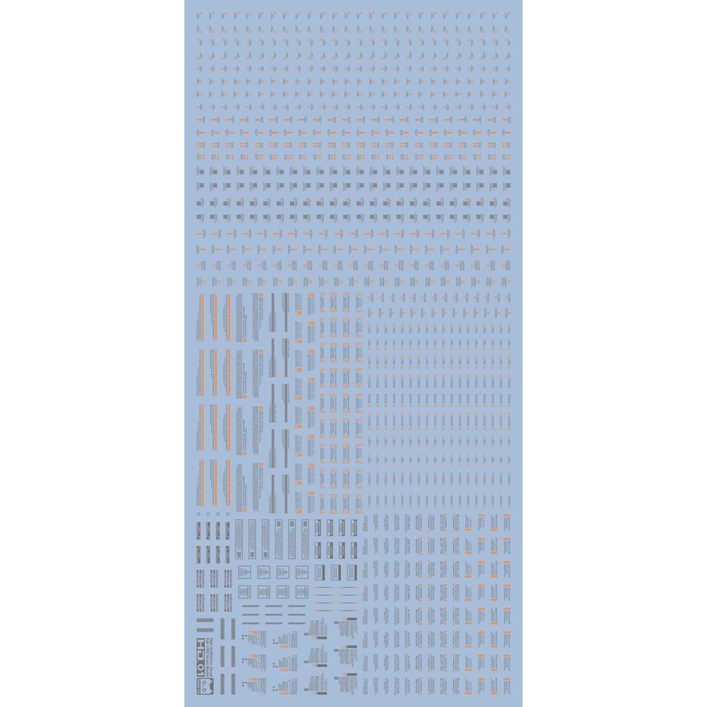 EVO General Use 1/100 Logo HIQ HD  water slide decal no kits Collectibles