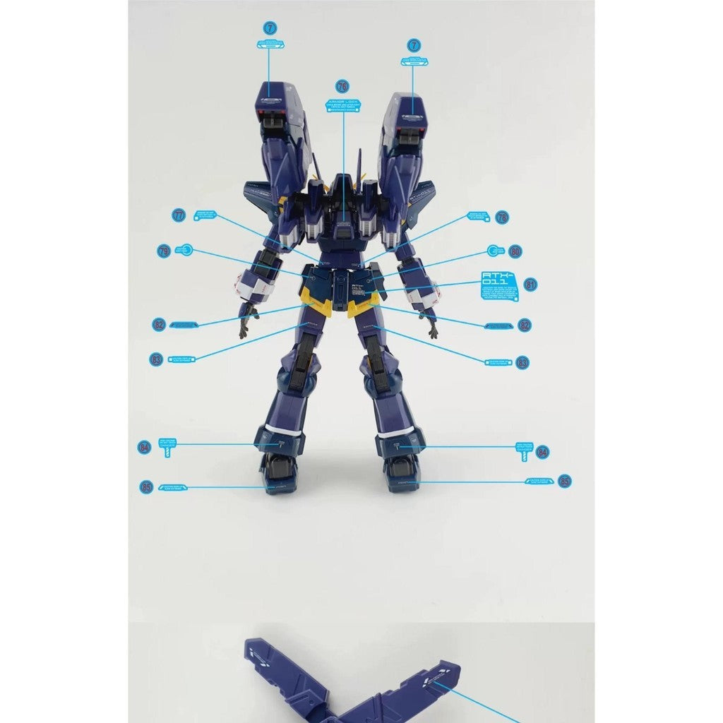 YAN FLAME Fluo Type Water Slide Decal for OG Huckebein Boxer MK-III MK3 AM Korean ver (YANHG065) 20250721